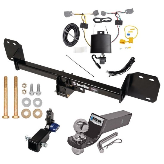 Trailer Tow Hitch For 16-24 Volvo XC90 Hidden Removable 2" Receiver Complete Package w/ Wiring and 2" Ball Trailer Tow Hitch For 16-24 Volvo XC90 Hidden Removable 2" Receiver Complete Package w/ Wiring and 2" Ball