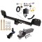 Trailer Tow Hitch For 16-24 Volvo XC90 Hidden Removable 2" Receiver Complete Package w/ Wiring and 2" Ball Trailer Tow Hitch For 16-24 Volvo XC90 Hidden Removable 2" Receiver Complete Package w/ Wiring and 2" Ball