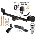 Trailer Tow Hitch For 16-24 Volvo XC90 Hidden Removable 2" Receiver Complete Package w/ Wiring and 1-7/8" Ball Trailer Tow Hitch For 16-24 Volvo XC90 Hidden Removable 2" Receiver Complete Package w/ Wiring and 1-7/8" Ball