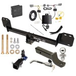 Trailer Tow Hitch For 16-24 Volvo XC90 Hidden Removable 2" Receiver Deluxe Package Wiring 2" Ball Mount and Lock Trailer Tow Hitch For 16-24 Volvo XC90 Hidden Removable 2" Receiver Deluxe Package Wiring 2" Ball Mount and Lock
