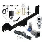 Custom Fit Trailer Hitch Removable 2” Receiver Wiring Harness (Plug & Play) 2" Drop Ball-Mount w/ Pin/Clip 1-7/8" Chrome Ball Installation Hardware Installation Instructions 76923 118843 23 63816 Draw-Tite Trailer Tow Hitch 20-23 BMX X1 Hid Trailer Tow Hitch For 20-24 BMX X1 Hidden Removable 2" Receiver Complete Package w/ Wiring and 1-7/8" Ball
