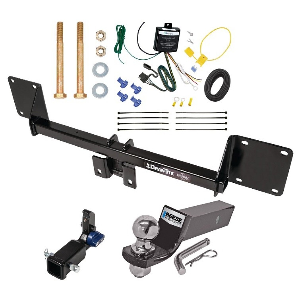 Custom Fit Trailer Hitch Removable 2” Receiver Wiring Harness (Requires Splicing) 2" Drop Ball-Mount w/ Pin/Clip 2" Chrome Ball Installation Hardware Installation Instructions 76925 119191 21536 Draw-Tite Trailer Tow Hitch 21-22 Mercedes Benz G Trailer Tow Hitch For 21-22 Mercedes Benz GLE350 Hidden Removable 2" Receiver Complete Package w/ Wiring and 2" Ball