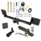 Custom Fit Trailer Hitch Removable 2” Receiver Wiring Harness (Requires Splicing) 2" Drop Ball-Mount w/ Locking Pin/Clip 2" Chrome Ball Rubber Hitch Plug Cover Installation Hardware Installation Instructions 76925 119191 7005111 7010 Draw-Tite T Trailer Tow Hitch For 21-22 Mercedes Benz GLE350 Hidden Removable 2" Receiver Deluxe Package Wiring 2" Ball Mount and Lock