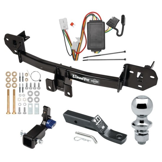 Custom Fit Trailer Hitch Removable 2” Receiver Wiring Harness (Plug & Play) 2" Drop Ball-Mount w/ Pin/Clip 1-7/8" Chrome Ball Installation Hardware Installation Instructions 76926 118467 23 63816 Draw-Tite Trailer Tow Hitch 20-23 Subaru Out Trailer Tow Hitch For 20-25 Subaru Outback Wagon Hidden Removable 2" Receiver Complete Package w/ Wiring and 1-7/8" Ball