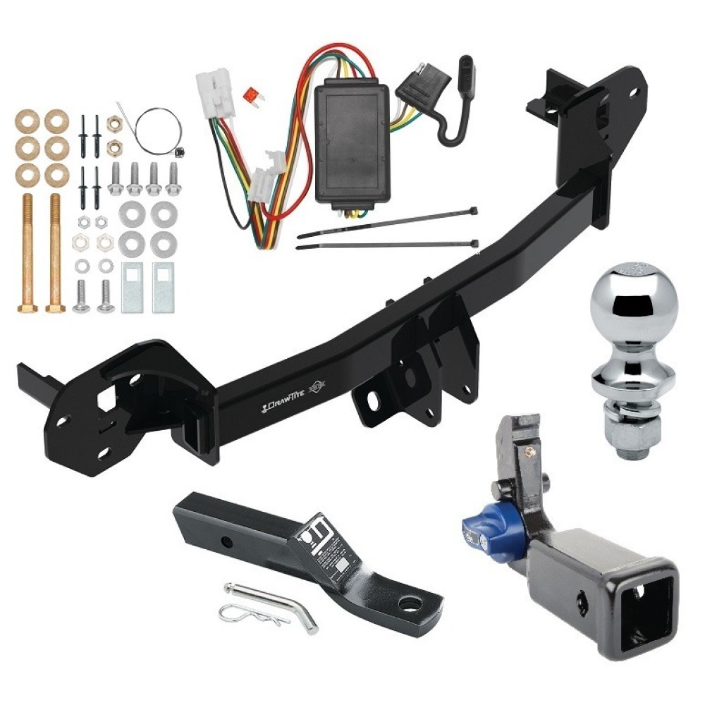 Custom Fit Trailer Hitch Removable 2” Receiver Wiring Harness (Plug & Play) 2" Drop Ball-Mount w/ Pin/Clip 1-7/8" Chrome Ball Installation Hardware Installation Instructions 76927 118467 23 63816 Draw-Tite Trailer Tow Hitch 19-22 Subarueste Trailer Tow Hitch For 19-24 Subaru Forester Hidden Removable 2" Receiver Complete Package w/ Wiring and 1-7/8" Ball