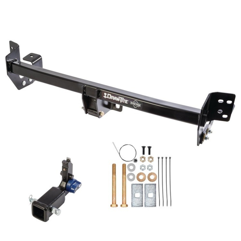 76929 2019 2020 2021 2022 19 20 21 22 Toyota RAV4 Draw-Tite Hidden Hitch Trailer Tow Hitch Receiver Bar Frame Trailer Tow Hitch For 19-24 Toyota RAV4 Hidden Removable 2" Receiver Class 3 Draw-Tite