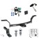 Reese Trailer Tow Hitch For 00-04 Ford Focus Sedan Deluxe Package Wiring 2" and 1-7/8" Ball and Lock