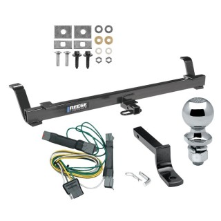 77029 118326 3592 63820 1994 1995 1996 1997 1998 94 95 96 97 98 Mustang Reese Towpower Trailer Tow Hitch Receiver Bar Frame Reese Trailer Tow Hitch For 94-04 Ford Mustang Except Cobra SVT Complete Package w/ Wiring Draw Bar and 2" Ball