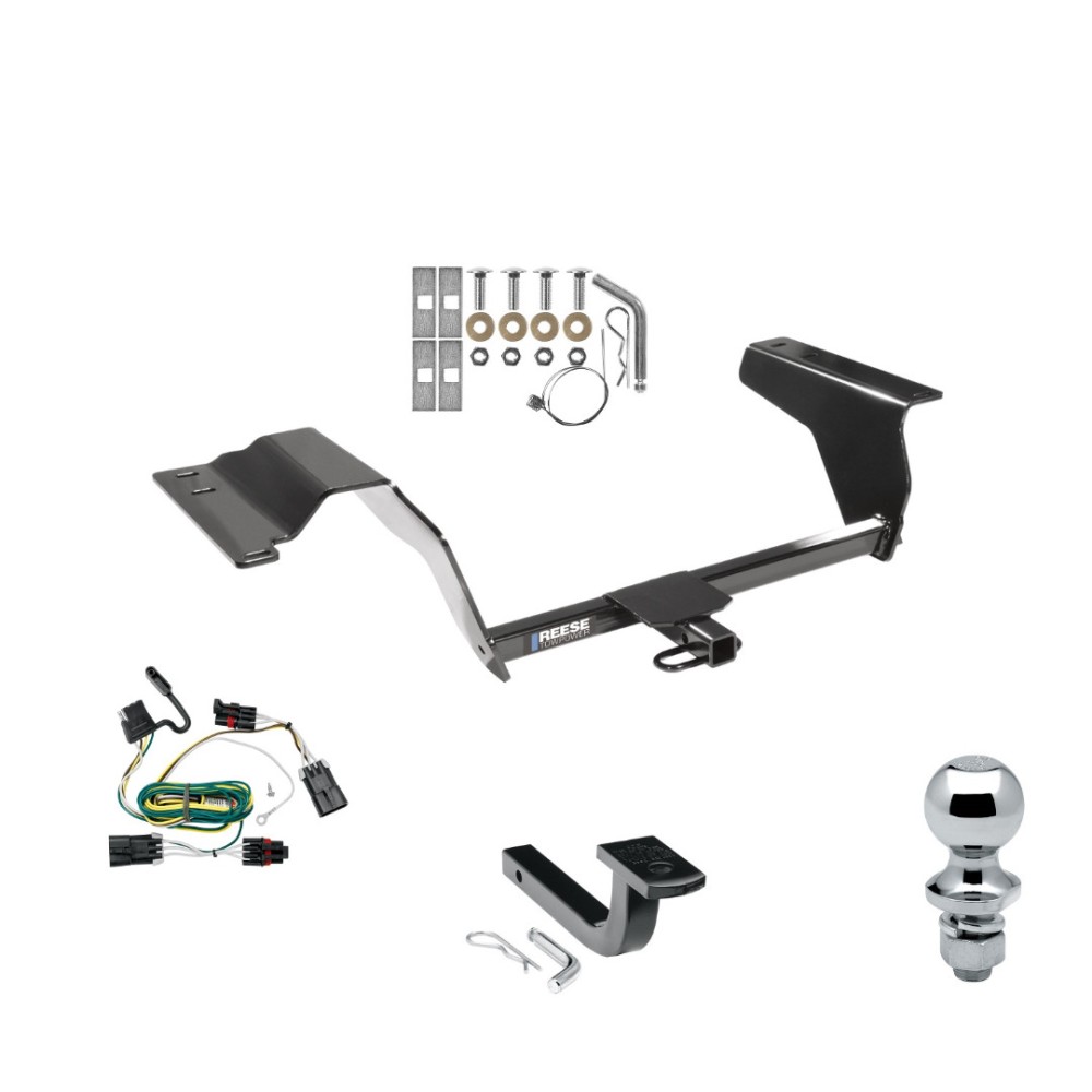Custom Fit Trailer Hitch Draw-Bar w/ Pin/Clip Wiring Harness (Plug & Play) 2"Chrome Ball Installation Hardware Installation Instructions 77132 118407 3594 63820 reese Trailer Tow Hitch 05-10 Chevy Cobalt HHR 07-09 Pontiac G5 GT Complete Package Reese Trailer Tow Hitch For 05-10 Chevy Cobalt HHR 07-09 Pontiac G5 GT Complete Package w/ Wiring Draw Bar and 2" Ball