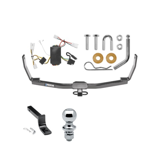 Custom Fit Trailer Hitch Draw-Bar w/ Pin/Clip Wiring Harness (Plug & Play)1-7/8"Chrome Ball Installation Hardware Installation Instructions 77133 118433 3592 63810 2006 2007 2008 2009 06 07 08 09 Reese Trailer Tow Hitch 06-09 Hyundai Sonata Compl Reese Trailer Tow Hitch For 06-09 Hyundai Sonata Complete Package w/ Wiring Draw Bar and 1-7/8" Ball