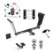Custom Fit Trailer Hitch Draw-Bar w/ Pin/Clip Wiring Harness (Plug & Play) 1-7/8" and 2" Chrome Ball Security Lock Pin Rubber Hitch Plug Cover Installation Hardware Installation Instructions 77143 118466 3594 63810 63820 580407 2211 Reese T Reese Trailer Tow Hitch For 08-13 Cadillac CTS 4 Dr. Sedan Deluxe Package Wiring 2" and 1-7/8" Ball and Lock
