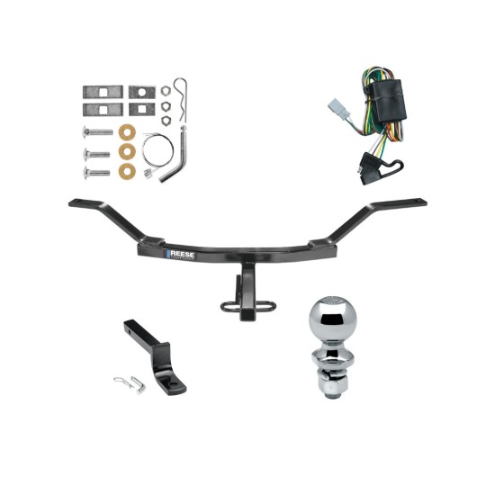 Custom Fit Trailer Hitch Draw-Bar w/ Pin/Clip Wiring Harness (Plug & Play) 2"Chrome Ball Installation Hardware Installation Instructions 771470 1184273592 63820 Reese Trailer Tow Hitch 07-11 Honda CR-V Complete Package Wiring Draw Bar and 2" Reese Trailer Tow Hitch For 07-11 Honda CR-V Complete Package w/ Wiring Draw Bar and 2" Ball