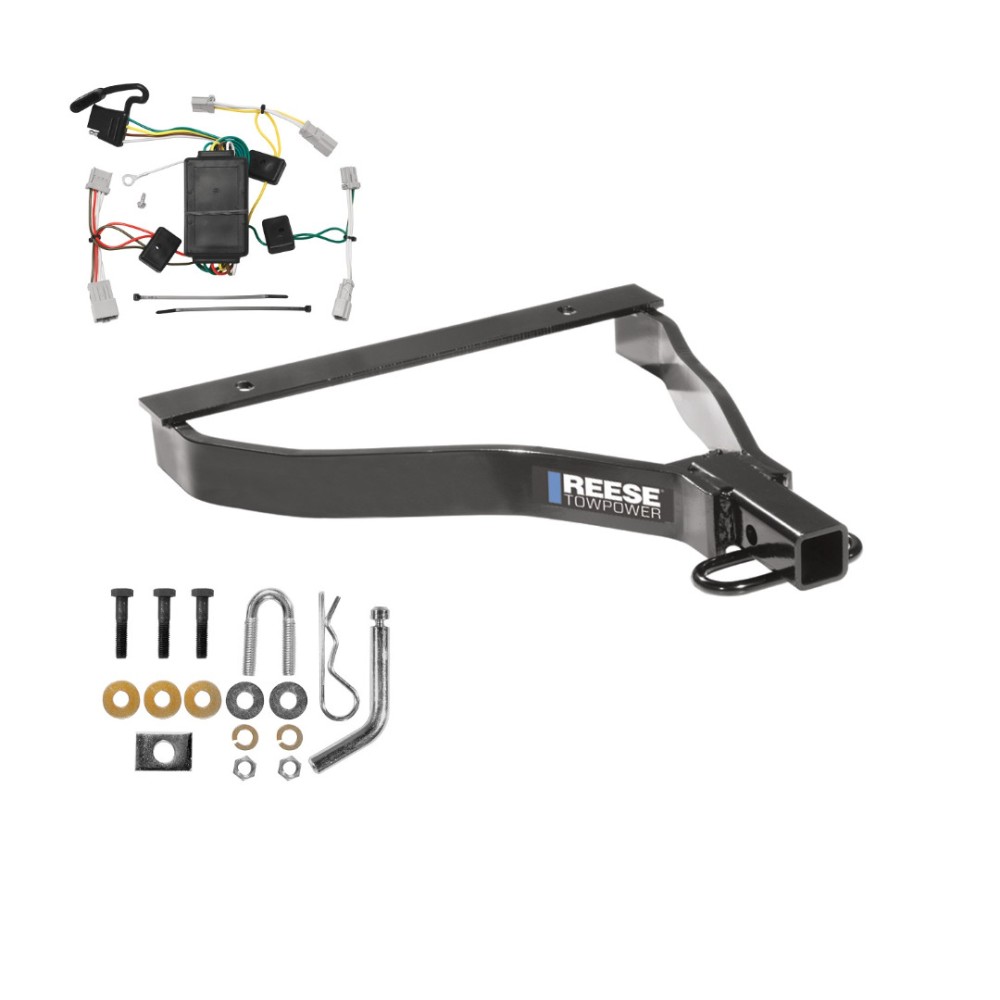 Custom Fit Trailer Hitch Wiring Harness (Plug & Play) Installation Hardware Installation Instructions  77153 118420 ReeseTrailer Tow Hitch 07-08 Honda Fit Trailer Hitch Tow Receiver Wiring Harness Kit 07 08 2007 2008 Reese Trailer Tow Hitch For 07-08 Honda Fit Trailer Hitch Tow Receiver w/ Wiring Harness Kit