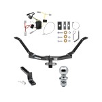 Custom Fit Trailer Hitch Draw-Bar w/ Pin/Clip Wiring Harness (Plug & Play) 1-7/8"Chrome Ball Installation Hardware Installation Instructions 77161 118436 3592 63810 Reese Trailer Tow Hitch 06-07 Honda Accord Coupe Complete Package Wiring Draw Reese Trailer Tow Hitch For 06-07 Honda Accord Coupe Complete Package w/ Wiring Draw Bar and 1-7/8" Ball