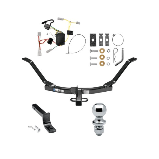 Custom Fit Trailer Hitch Draw-Bar w/ Pin/Clip Wiring Harness (Plug & Play) 1-7/8"Chrome Ball Installation Hardware Installation Instructions 77161 118436 3592 63810 Reese Trailer Tow Hitch 06-07 Honda Accord Coupe Complete Package Wiring Draw Reese Trailer Tow Hitch For 06-07 Honda Accord Coupe Complete Package w/ Wiring Draw Bar and 1-7/8" Ball
