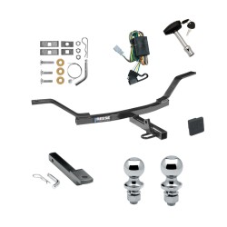 Reese Trailer Tow Hitch For 97-01 Honda CR-V Deluxe Package Wiring 2" and 1-7/8" Ball and Lock