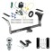 Reese Trailer Tow Hitch For 16-24 Nissan Maxima 22-23 Altima Trailer Complete Package w/ Wiring Draw Bar and 1-7/8" Ball