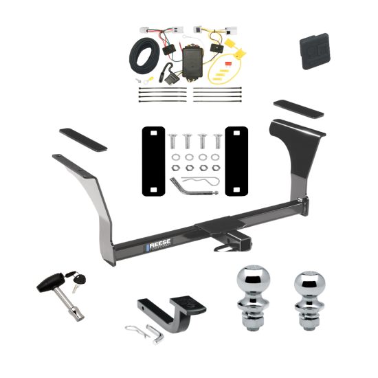 Reese Trailer Tow Hitch For 07-15 22-24 Altima Sedan 09-14 Maxima Deluxe Package Wiring 2" and 1-7/8" Ball and Lock Reese Trailer Tow Hitch For 07-15 22-24 Altima Sedan 09-14 Maxima Deluxe Package Wiring 2" and 1-7/8" Ball and Lock
