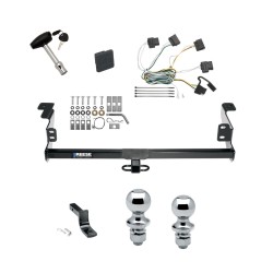 Reese Trailer Tow Hitch For 08-11 Ford Focus Deluxe Package Wiring 2" and 1-7/8" Ball and Lock Reese Trailer Tow Hitch For 08-11 Ford Focus Deluxe Package Wiring 2" and 1-7/8" Ball and Lock