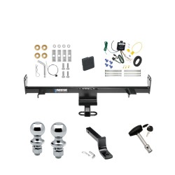 Reese Trailer Tow Hitch For 06-09 Mazda 3 w/Grand Touring LED Taillights Deluxe Package Wiring 2" and 1-7/8" Ball and Lock Reese Trailer Tow Hitch For 06-09 Mazda 3 w/Grand Touring LED Taillights Deluxe Package Wiring 2" and 1-7/8" Ball and Lock