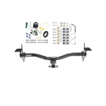 Reese Trailer Tow Hitch For 10-13 Mazda 3 Sedan w/LED Taillights Trailer Hitch Tow Receiver w/ Wiring Harness Kit