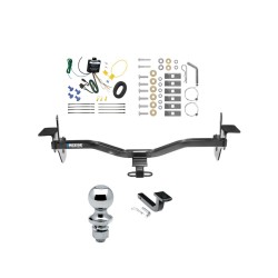 Reese Trailer Tow Hitch For 10-13 Mazda 3 Sedan w/Grand Touring LED Taillights Complete Package w/ Wiring Draw Bar and 1-7/8" Ball Reese Trailer Tow Hitch For 10-13 Mazda 3 Sedan w/Grand Touring LED Taillights Complete Package w/ Wiring Draw Bar and 1-7/8" Ball