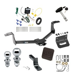 Ultimate Tow Package For 13-15 Honda Accord Sedan Trailer Hitch w/ Wiring Draw-Bar Dual 2" and 1-7/8" Ball Lock Bracket Cover 1-1/4" Receiver Ultimate Tow Package For 13-15 Honda Accord Sedan Trailer Hitch w/ Wiring Draw-Bar Dual 2" and 1-7/8" Ball Lock Bracket Cover 1-1/4" Receiver