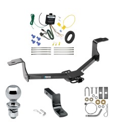 Tow Package For 13-15 Honda Accord Sedan Trailer Hitch w/ Wiring Draw-Bar 2" Ball 1-1/4" Receiver Reese Tow Package For 13-15 Honda Accord Sedan Trailer Hitch w/ Wiring Draw-Bar 2" Ball 1-1/4" Receiver Reese
