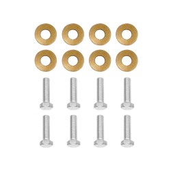 Trailer Tow Hitch Hardware Fastener Kit For 16-24 Honda Civic Coupe Hatchback Sedan 1 1/4" Receiver Class 1 Trailer Tow Hitch Hardware Fastener Kit For 16-24 Honda Civic Coupe Hatchback Sedan 1 1/4" Receiver Class 1