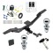 Custom Fit Trailer Hitch Draw-Bar w/ Pin/Clip Wiring Harness (Requires Splicing) 1-7/8" and 2" Chrome Ball Security Lock Pin Rubber Hitch Plug Cover Installation Hardware Installation Instructions 77950 3593 119191 63820 63810 580407 2211 Reese Reese Trailer Tow Hitch For 09-23 Audi A4 Sedan Deluxe Package Wiring 2" and 1-7/8" Ball and Lock