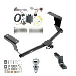 Custom Fit Trailer Hitch Draw-Bar w/ Pin/Clip Wiring Harness (Plug & Play) 2" Chrome Ball Installation Hardware Installation Instructions 77959 118744 3593 63820 Reese Tow Package 17-22 Subaru Impreza Trailer Hitch Wiring Draw-Bar 2" Ball 1 Tow Package For 17-24 Subaru Impreza Trailer Hitch w/ Wiring Draw-Bar 2" Ball 1-1/4" Receiver Reese