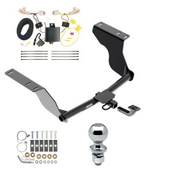 Reese Trailer Tow Hitch For 17-24 Subaru Impreza Complete Package w/ Wiring Draw Bar and 2" Ball Reese Trailer Tow Hitch For 17-24 Subaru Impreza Complete Package w/ Wiring Draw Bar and 2" Ball
