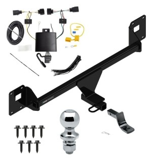 Reese Trailer Tow Hitch For 19-23 Volkswagen Jetta Complete Package w/ Wiring Draw Bar and 1-7/8" Ball Reese Trailer Tow Hitch For 19-23 Volkswagen Jetta Complete Package w/ Wiring Draw Bar and 1-7/8" Ball