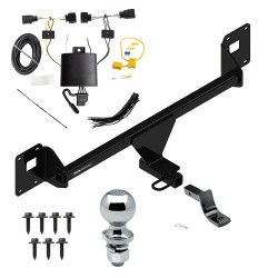 Reese Trailer Tow Hitch For 19-24 Volkswagen Jetta Complete Package w/ Wiring Draw Bar and 2" Ball Reese Trailer Tow Hitch For 19-24 Volkswagen Jetta Complete Package w/ Wiring Draw Bar and 2" Ball