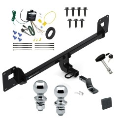 Reese Trailer Tow Hitch For 18-24 Volkswagen GTI Deluxe Package Wiring 2" and 1-7/8" Ball and Lock
