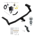 Custom Fit Trailer Hitch Draw-Bar w/ Pin/Clip Wiring Harness (Plug & Play) 2" Chrome Ball Installation Hardware Installation Instructions 77984 3593 118808 63820 Reese Towpower Trailer Tow Hitch 19-23 Mazda 3 Hatchback Complete Package Wiring Dr Reese Trailer Tow Hitch For 19-25 Mazda 3 Hatchback Complete Package w/ Wiring Draw Bar and 2" Ball