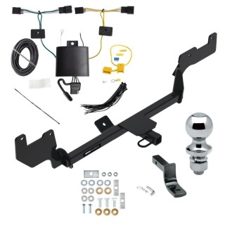 Reese Trailer Tow Hitch For 20-23 Hyundai Venue Complete Package w/ Wiring Draw Bar and 1-7/8" Ball