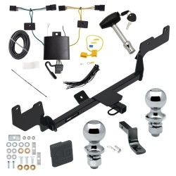 Reese Trailer Tow Hitch For 20-24 Hyundai Venue Deluxe Package Wiring 2" and 1-7/8" Ball and Lock Reese Trailer Tow Hitch For 20-24 Hyundai Venue Deluxe Package Wiring 2" and 1-7/8" Ball and Lock