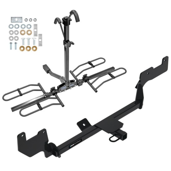 Custom Fit Trailer Hitch 2 Bike Carrier Rail Rack Installation Hardware Installation Instructions 77992 63134 Reese Trailer Tow Hitch 20-22 Hyundai Venue 1-1/4" Towing Receiver Class 1 Platform Style 2 Bike Rack 20 21 22 2020 2021 2022 Reese Trailer Tow Hitch For 20-23 Hyundai Venue 1-1/4" Towing Receiver Class 1 Platform Style 2 Bike Rack