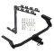 Reese Trailer Tow Hitch For 20-23 Mazda CX-30 without Factory Towable Bumper tilt away adult or child arms fold down carrier Reese Trailer Tow Hitch For 20-23 Mazda CX-30 without Factory Towable Bumper tilt away adult or child arms fold down carrier