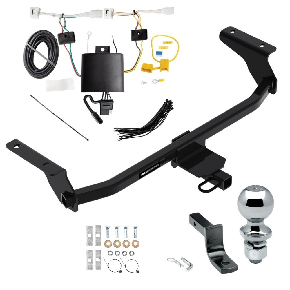 Reese Trailer Tow Hitch For 20-23 Mazda CX-30 w/ Plug & Play Wiring Draw Bar and 2" Ball Reese Trailer Tow Hitch For 20-23 Mazda CX-30 w/ Plug & Play Wiring Draw Bar and 2" Ball