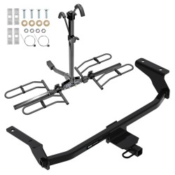 Reese Trailer Tow Hitch For 20-24 Mazda CX-30 1-1/4" Receiver Platform Style 2 Bike Rack Reese Trailer Tow Hitch For 20-24 Mazda CX-30 1-1/4" Receiver Platform Style 2 Bike Rack