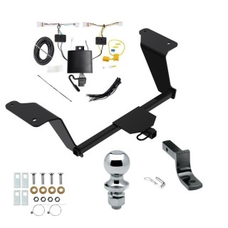 Custom Fit Trailer Hitch Draw-Bar w/ Pin/Clip Wiring Harness (Plug & Play) 2" Chrome Ball Installation Hardware Installation Instructions 78294 3593 118837 63820 Reese Trailer Tow Hitch 21-23 KIA K5 Complete Package Wiring Draw Bar and 2" B Reese Trailer Tow Hitch For 21-24 KIA K5 Complete Package w/ Wiring Draw Bar and 2" Ball