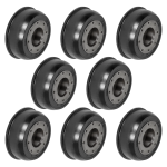 lippert 10k 12‑1/4 x 3‑3/8 trailer brake drum 8‑pack fits dexter alko rockwell