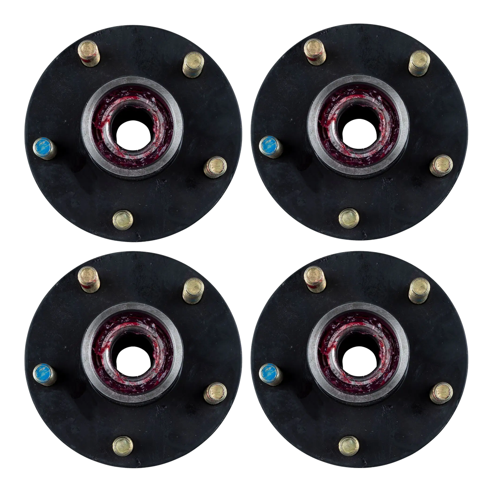 Lippert 2,200-lb Tandem-Axle Idler Hub Assemblies and Lug Nuts – 4-Pack Lippert 2,200-lb Tandem-Axle Idler Hub Kit 5 on 4.5 Pre-Greased (4-Pack)