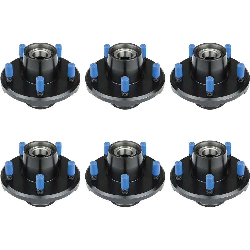 Lippert 3,500 lb Triple Axle Hub Assembly (5 on 4.5") 6-Pack Lippert 3,500 lb Pre-Greased Triple Axle Hub Assembly Bundle, 5 on 4.5 Inch, 6-Pack