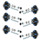 Lippert 3,500 lb Triple Axle Hub Assembly (5 on 4.5") 6-Pack Lippert 3,500 lb Pre-Greased Triple Axle Hub Assembly Bundle, 5 on 4.5 Inch, 6-Pack