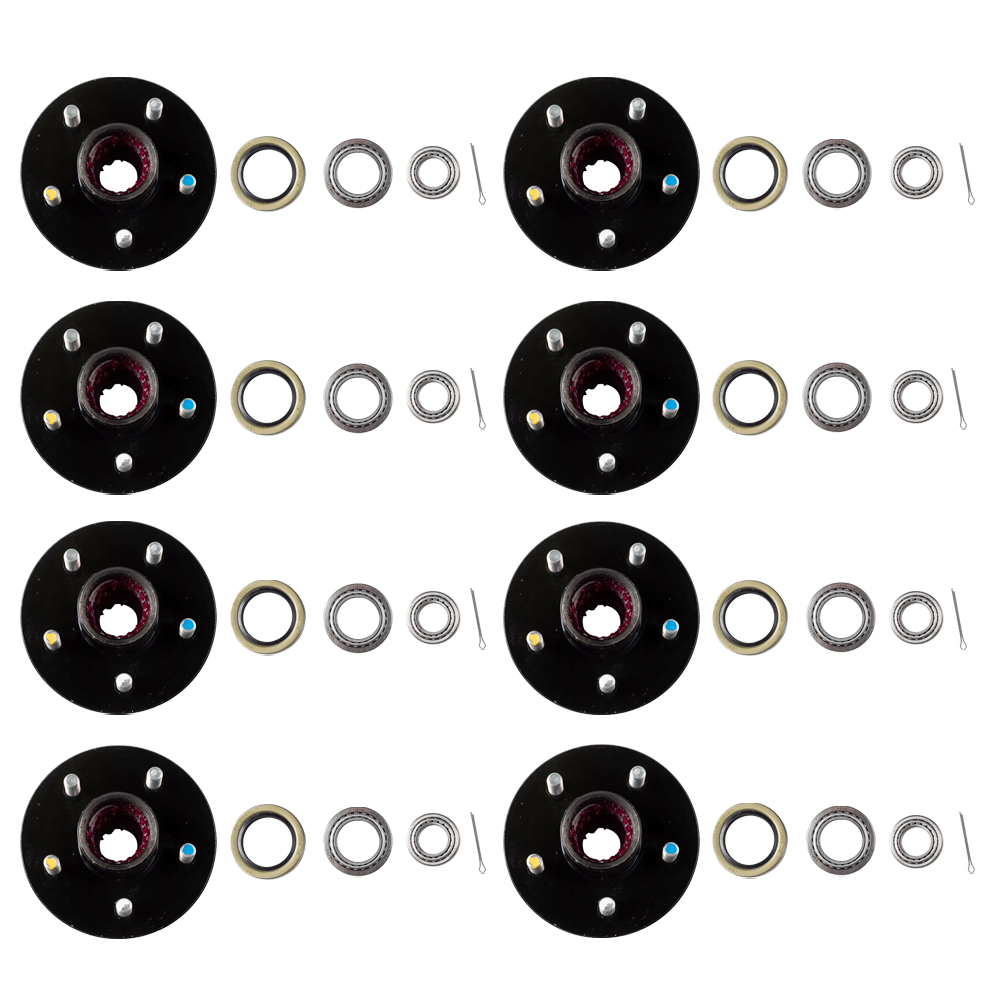Lippert Idler Hub 2,200 lb Axles, 5 on 4.5 Bolt Pattern, Dexter/Al-Ko/Rockwell