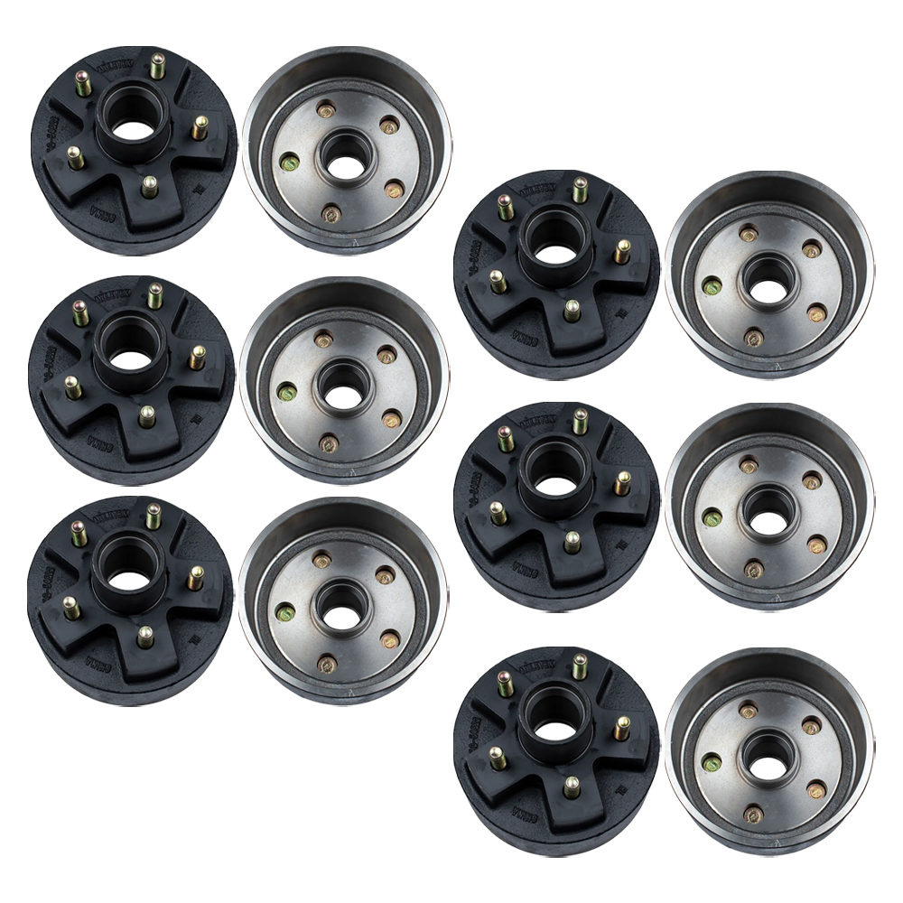 Lippert Triple-Axle 7 Inch x 1.25 Inch 2,200-lb Electric Brake and Hub Kit