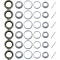 Lippert Triple Axle 7 x 1.25 2,200-lb Electric Brake and Hub Kit 5 on 4.5 for Dexter Alko